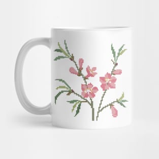 Delaware State Flower Peach Blossom Mug